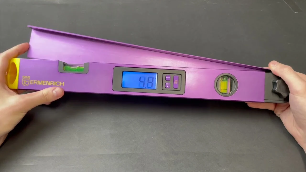 Цифровой угломер Ermenrich Verk DA40 | Ermenrich – видео распаковки