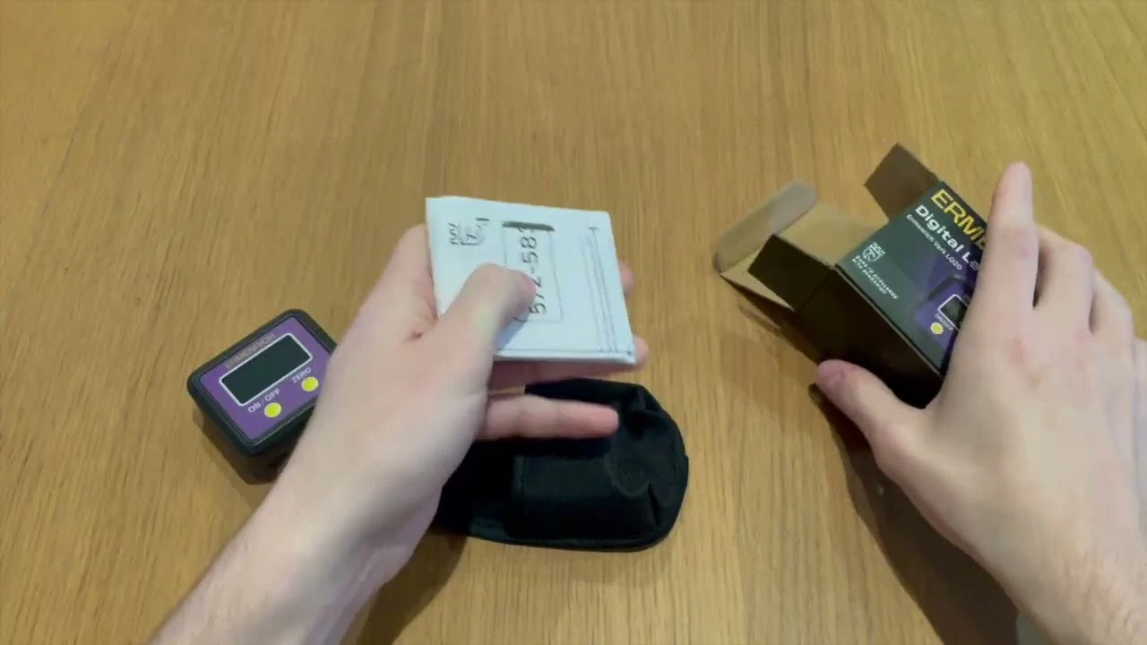 Цифровой уровень Ermenrich Verk LQ20 | Ermenrich – видео распаковки