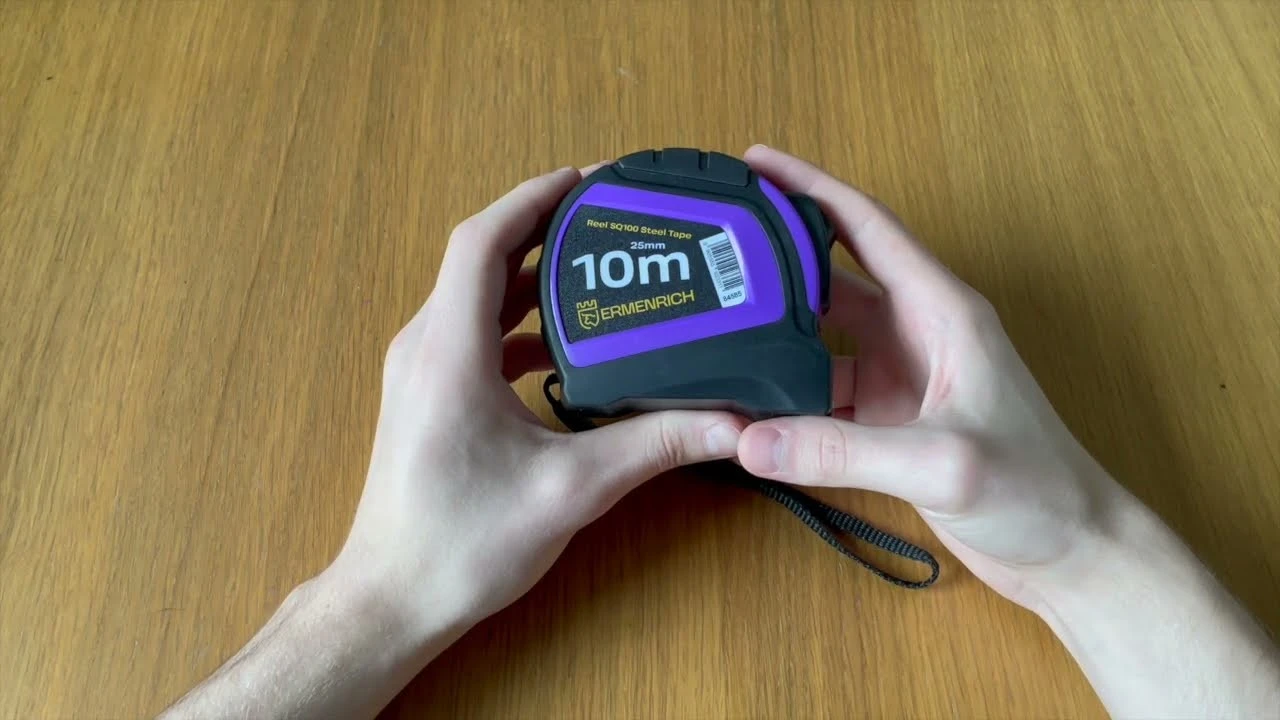 Рулетка Ermenrich Reel SQ100 | Ermenrich – видео распаковки